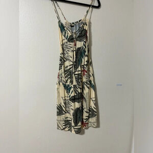 Lascana Victorias Secret floral tropical dress /swimsuit coverup womens size 4